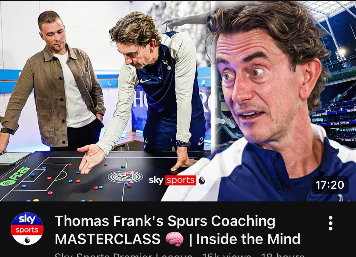 Allthings__THFC's tweet photo. Watch this video if you want to see just how much Frank loves crosses https://t.co/5DDa9CwIUR
