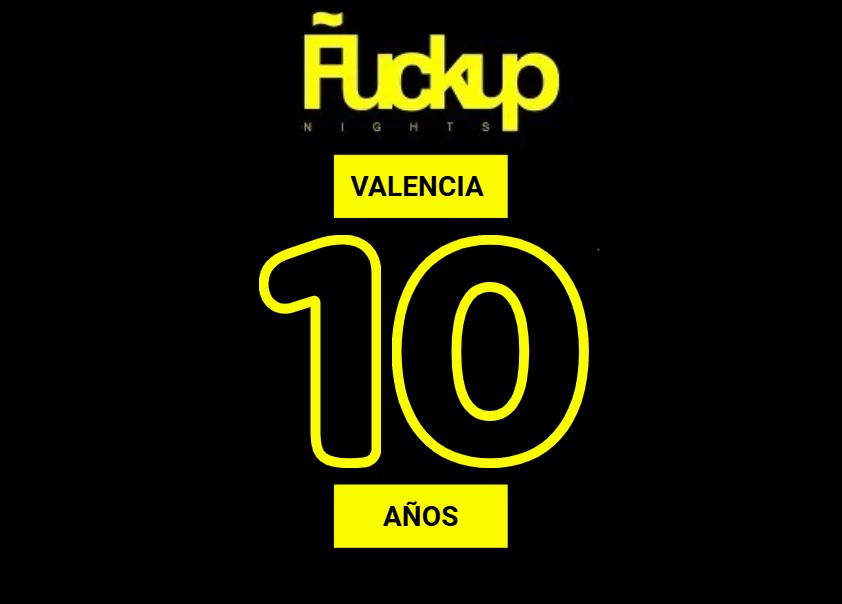 Foto de familia ed. 41 de #FuckupnightsVLC.
10 años en Valencia y una comunidad 🙌❤️
GRACIAS 

Speakers 🔝
➡️ José Luis Herranz y Víctor Aleixandre. Cofounders #ViviendodelCuento
➡️ Alejandra Merit, founder de #VenenoConcept

@catedraCe <a href="/kvirrueta/">Karina Virrueta</a>
#fracasos #errores #aprendizajes