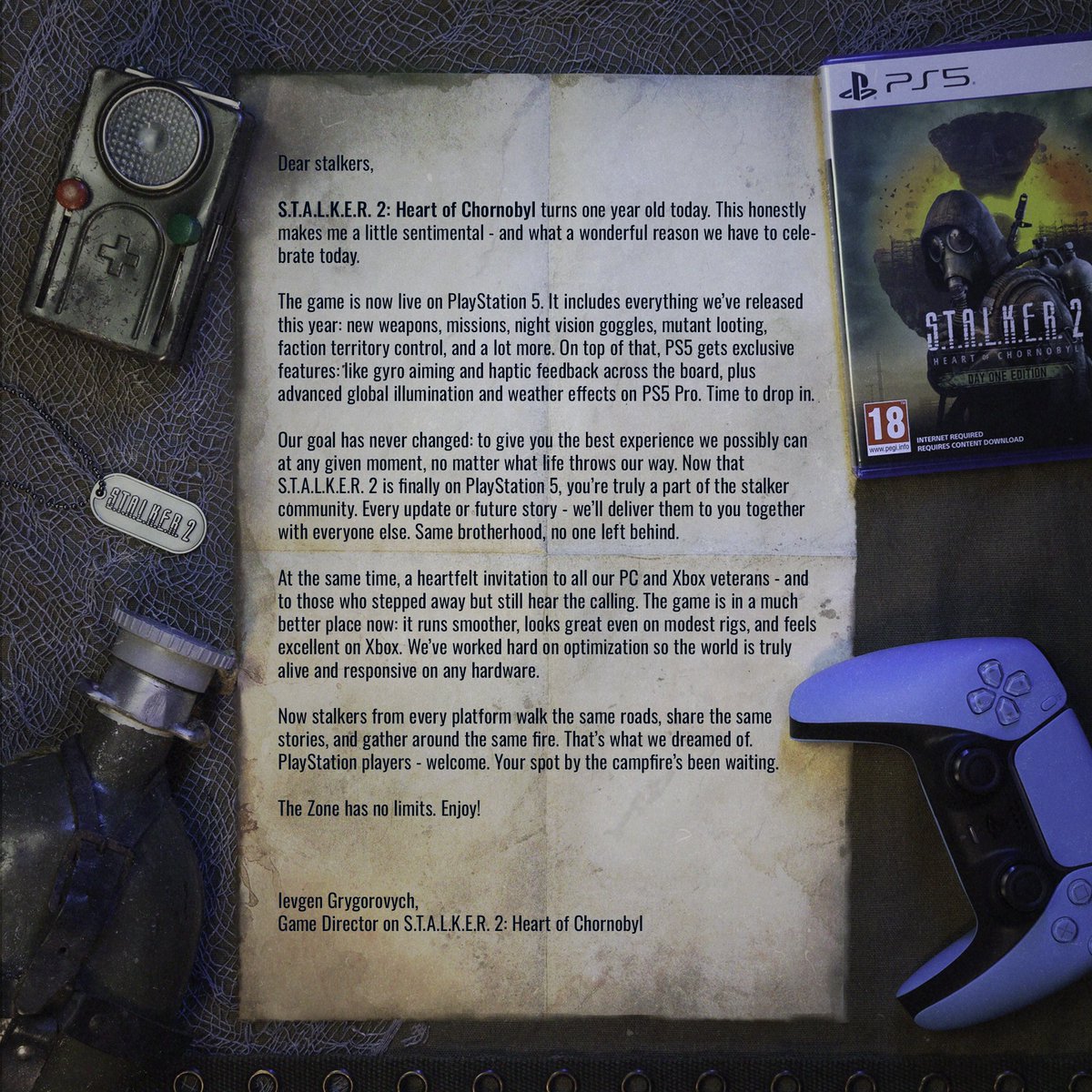 S.T.A.L.K.E.R. OFFICIAL tweet media