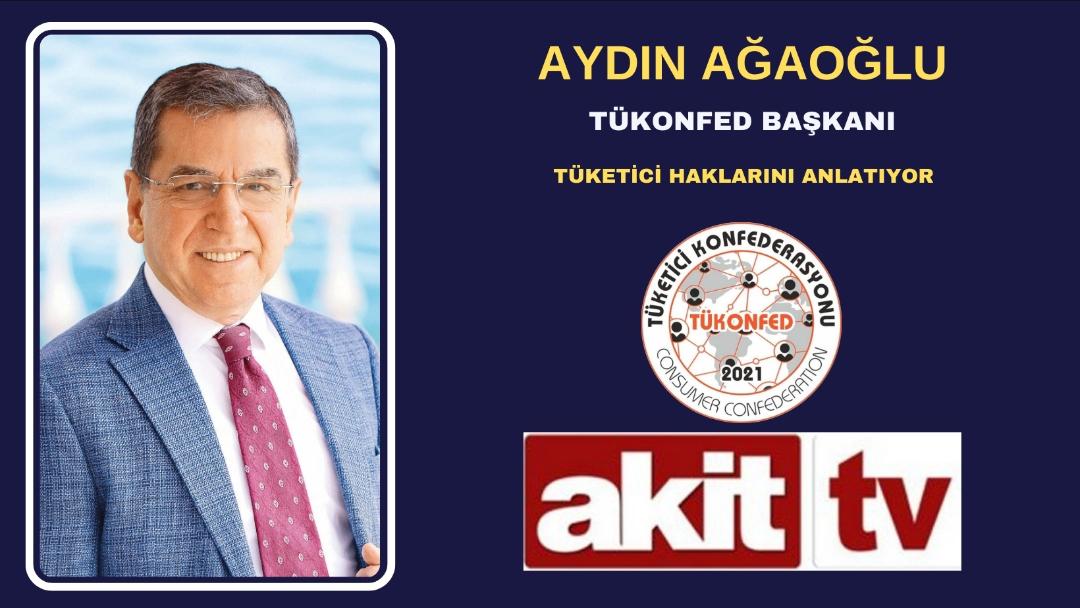 Başkanımız <a href="/aydinagaoglu/">Aydın Ağaoğlu (DM KAPALI)</a> bugün <a href="/akittv/">AKİT TV</a> ana haberlerde, İstanbul Valiliğinde yapılan ‘Gıda Güvenliği Toplantısı’ ertesinde alınan kararlarla ilgili açıklamalarda bulunacak. <a href="/TuketiciBasvuru/">Tüketici Başvuru Merkezi</a> <a href="/etuketici/">E-Tüketici Portalı</a> <a href="/tasfuurkan/">Furkan Taş</a>