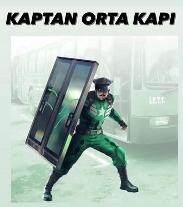 1052-) Kaptan orta kapı