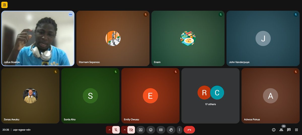 Innovotechlab's tweet image. Julius Boakye @KayTechie shared sharp lessons on how tech communities shape your growth in our previous session.

Skills, insight, networks, volunteering, and personal branding all add up.

Watch the full session here: youtu.be/FznSMGsFfAA

#InnovoTechLab #TechCommunities