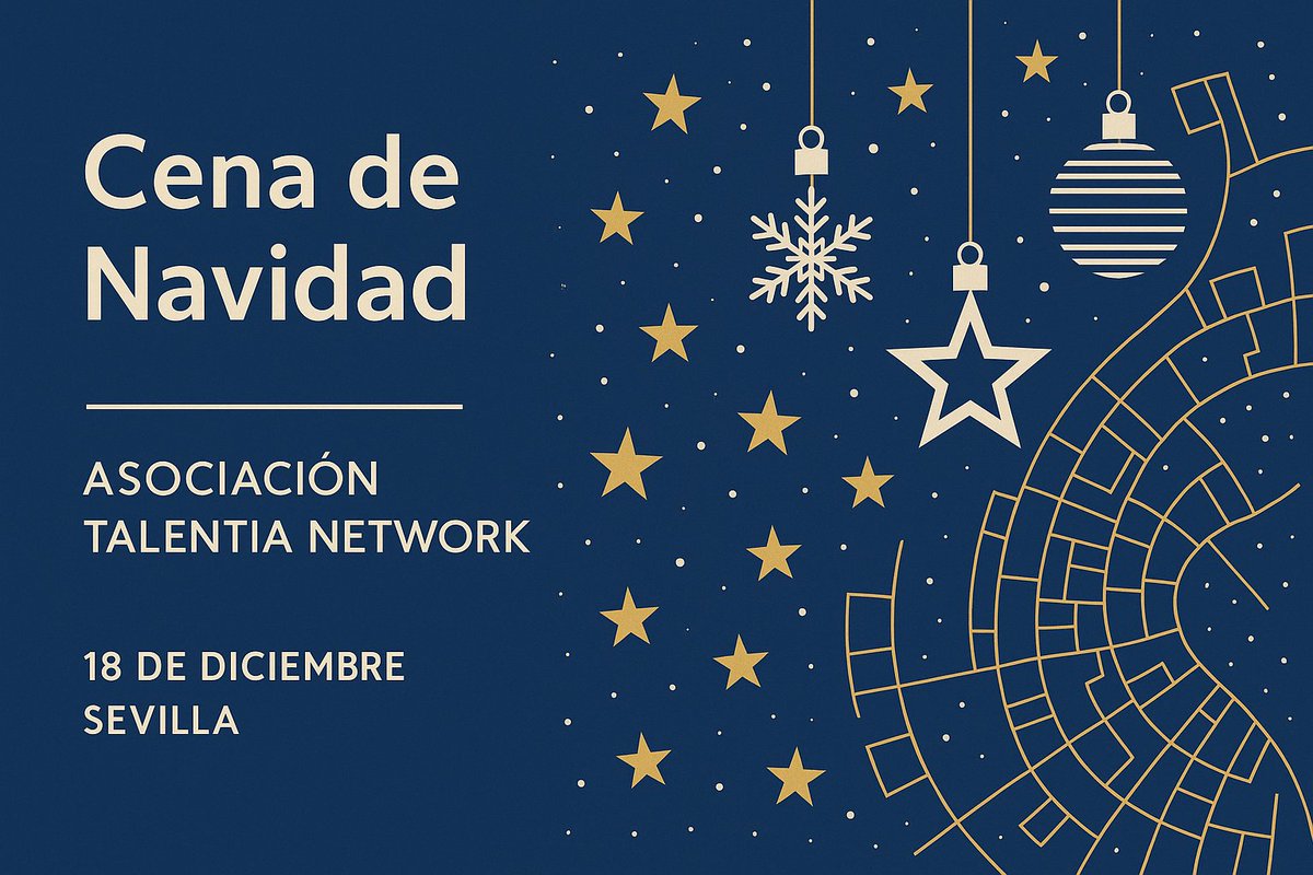 ¡Noticia bomba! 💥 Vuelve la Cena de Navidad 2025 de Talentia Network. 🥂

La mejor manera de hacer networking y celebrar el año es con tu red de compañeros. Reserva ya el 18 de diciembre para una noche inolvidable.

¡Las plazas vuelan! 🏃‍♂️ Asegura la tuya !