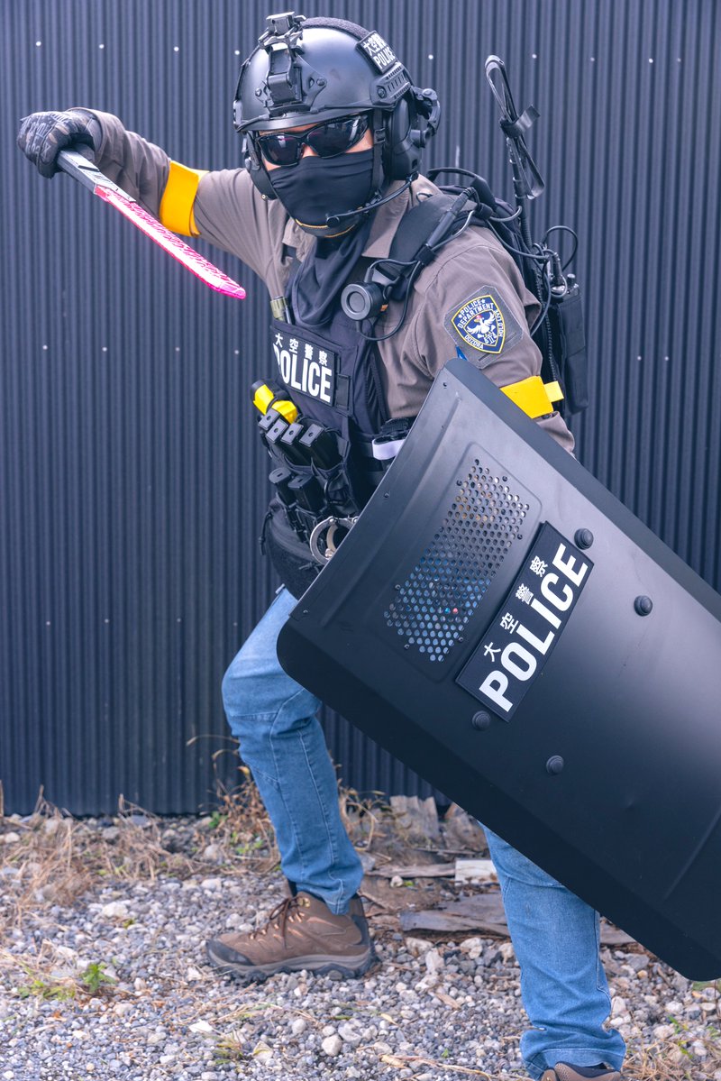 yu0207's tweet image. 伝説のあじまるシールド！！！

撮影:ずみさん(@ZUMI_SUGI )
#ARMOR祭
#ARMOR祭2025