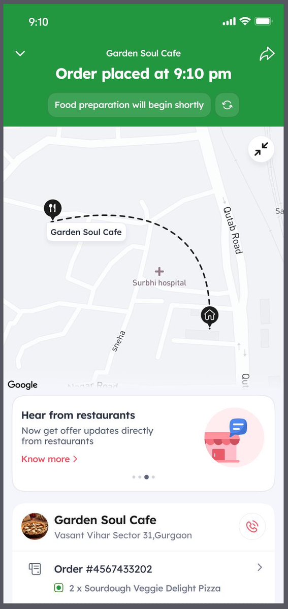 adimangla's tweet image. Sharing this info here for those seeking clarity and a single source of truth on the topic.

We at @zomato are in the early stages of launching a feature on the app which gives customers the option to opt-in to receive marketing and promotional updates directly from restaurants…