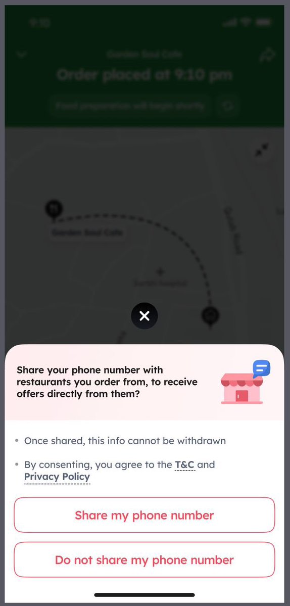 adimangla's tweet image. Sharing this info here for those seeking clarity and a single source of truth on the topic.

We at @zomato are in the early stages of launching a feature on the app which gives customers the option to opt-in to receive marketing and promotional updates directly from restaurants…