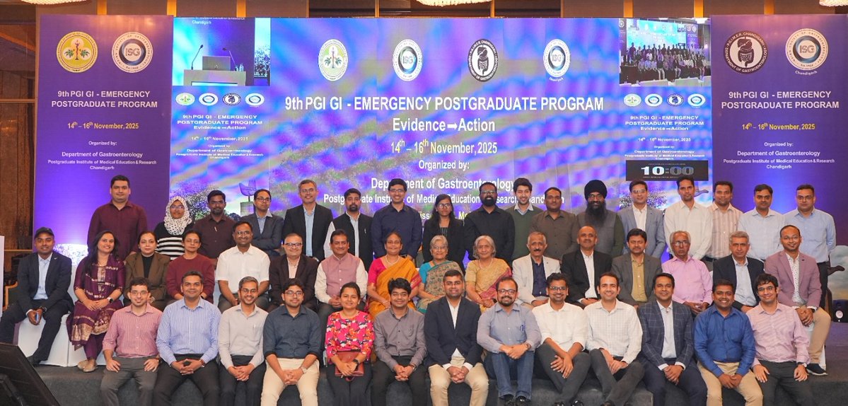 drvishal82's tweet image. Thirty remarkable gastroenterologists and scientists from across the country joined us in Chandigarh for the first-ever IJG Editorial fellowship.  

Improved editorial workflows will make  @IJG_Journal better and even more author-friendly