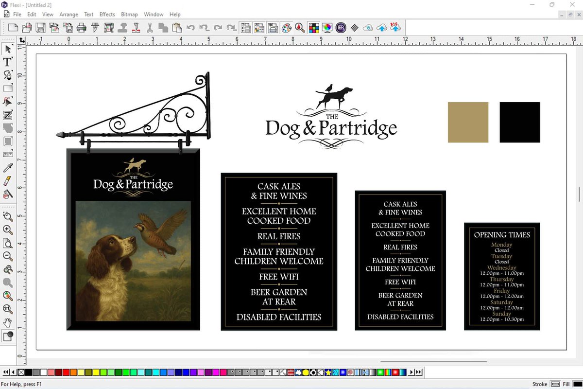 UFUDirectory's tweet image. New signage for The Dog &amp;amp; Partridge 🍺

We designed, produced, and installed eight custom pub signs with durable laminated vinyl on aluminium composite for a professional finish that lasts.

📞 Get in touch for a signage quote!

#PubSignage #VinylGraphics #PoppySigns