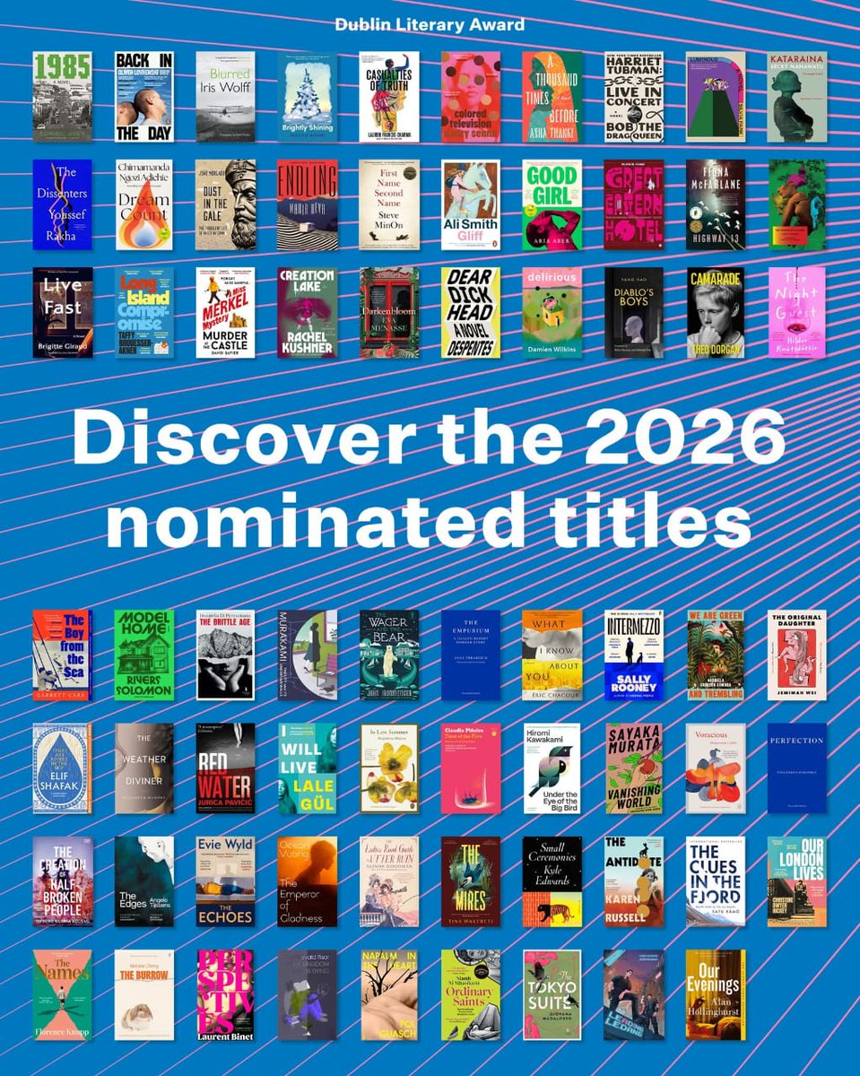 palashmahmud0's tweet photo. The @DublinLitAward  2026—its sixty-nine nominations unveiled like an old face restored, shimmering with an intriguing, universal spirit and a constellation of diverse, propulsive titles📚

Should I become a shadow judge?
The thought is tantalizing— https://t.co/MA5rodpNCV