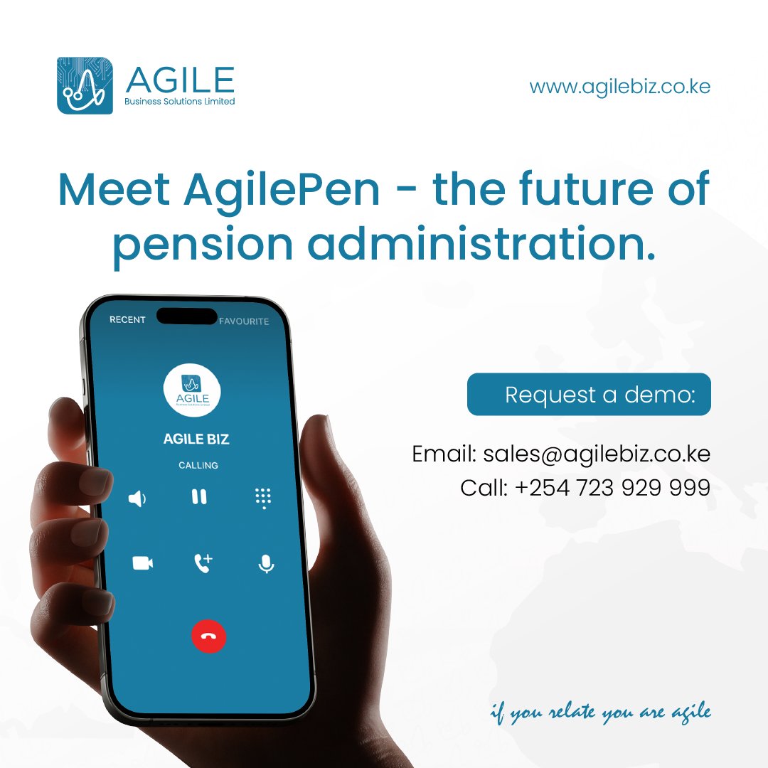 AgilebizKE's tweet image. #AgilePen #PensionFreedom #DigitalPensions #FinTech #SmartWorkflows #MobileAccess #InnovationInPensions