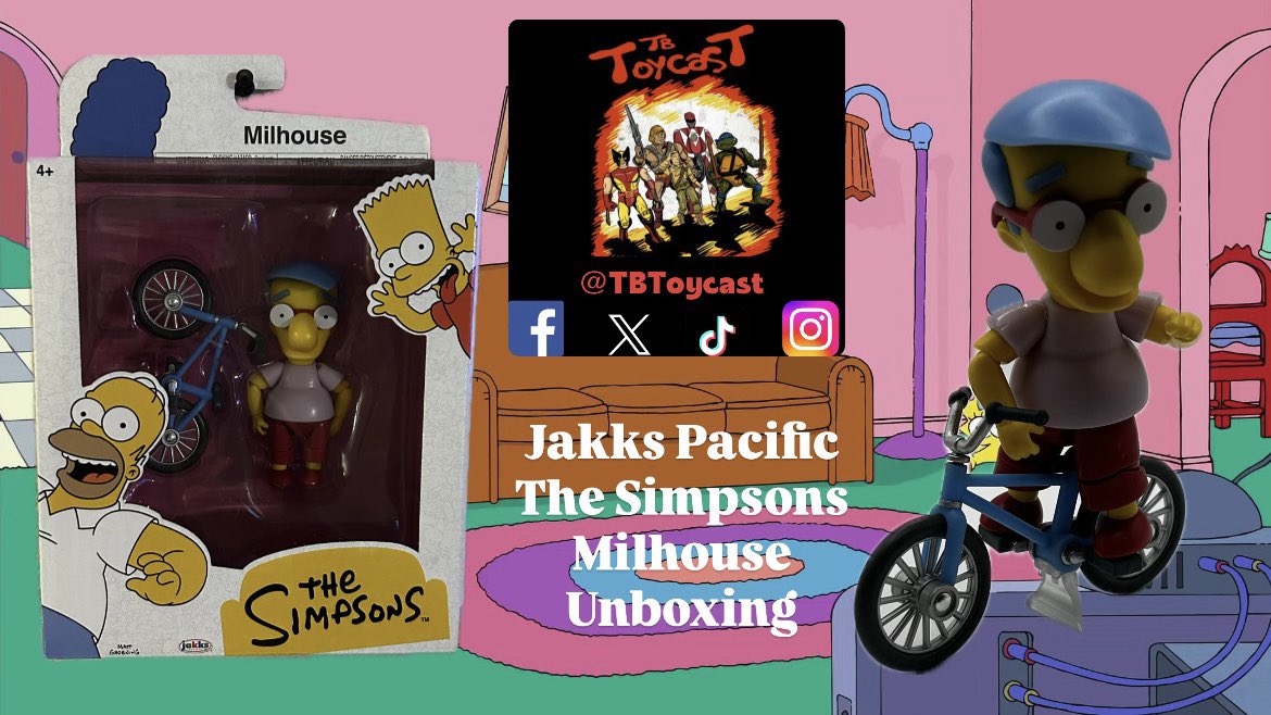 New Unboxing Video!

The Simpsons line is still going strong! Today we are unboxing Milhouse from Wave 3!

youtu.be/QEbhbLAgoOQ?si…