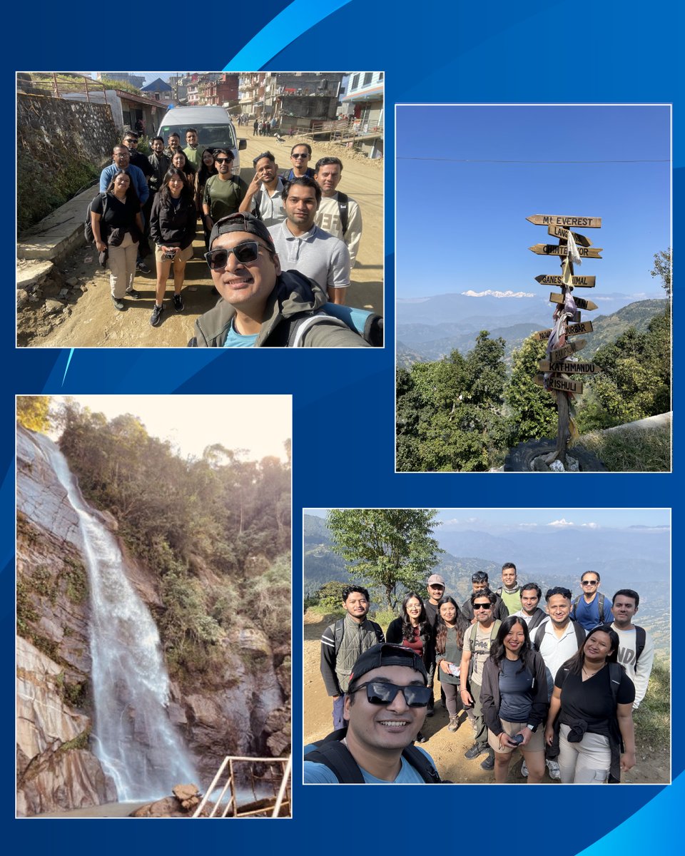 InfiniteOFCL's tweet image. Infinite Nepal explored the stunning Fungfunge Waterfall - a day of laughter, scenic trails, &amp;amp; team bonding. 🏔️

Here’s to more adventures that energize us and bring #TeamInfinite even closer!🍀

#InfiniteComputerSolutions #InfiniteNepal #EmployeeEngagement #InfinitePossibilities