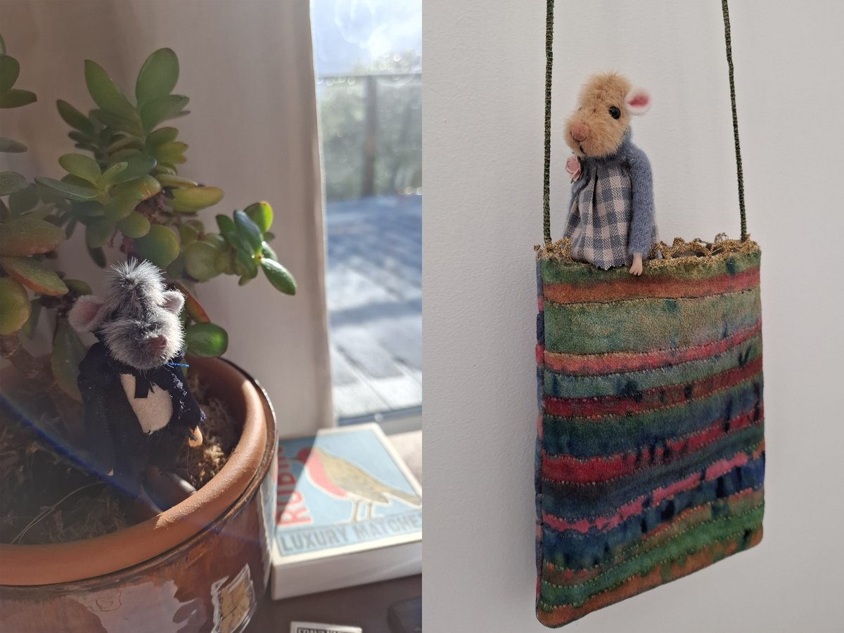 pickledesign's tweet image. We have a dusting of snow today! And the mice have escaped! These pesky two came from our wonderful clients Bertrum Muffett Creations, who we recently designed a website for :) pickledesign.co.uk/mice-adventure…