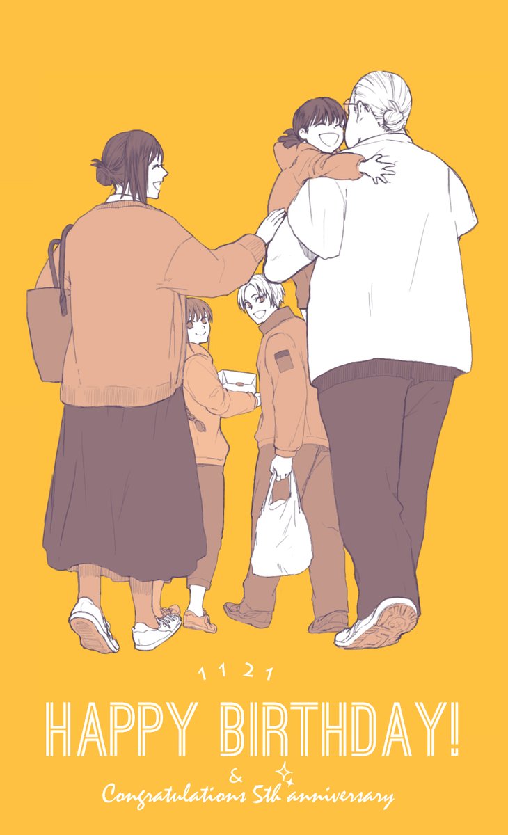 坂本さんお誕生日おめでとうございます🎉＆祝！5周年✨