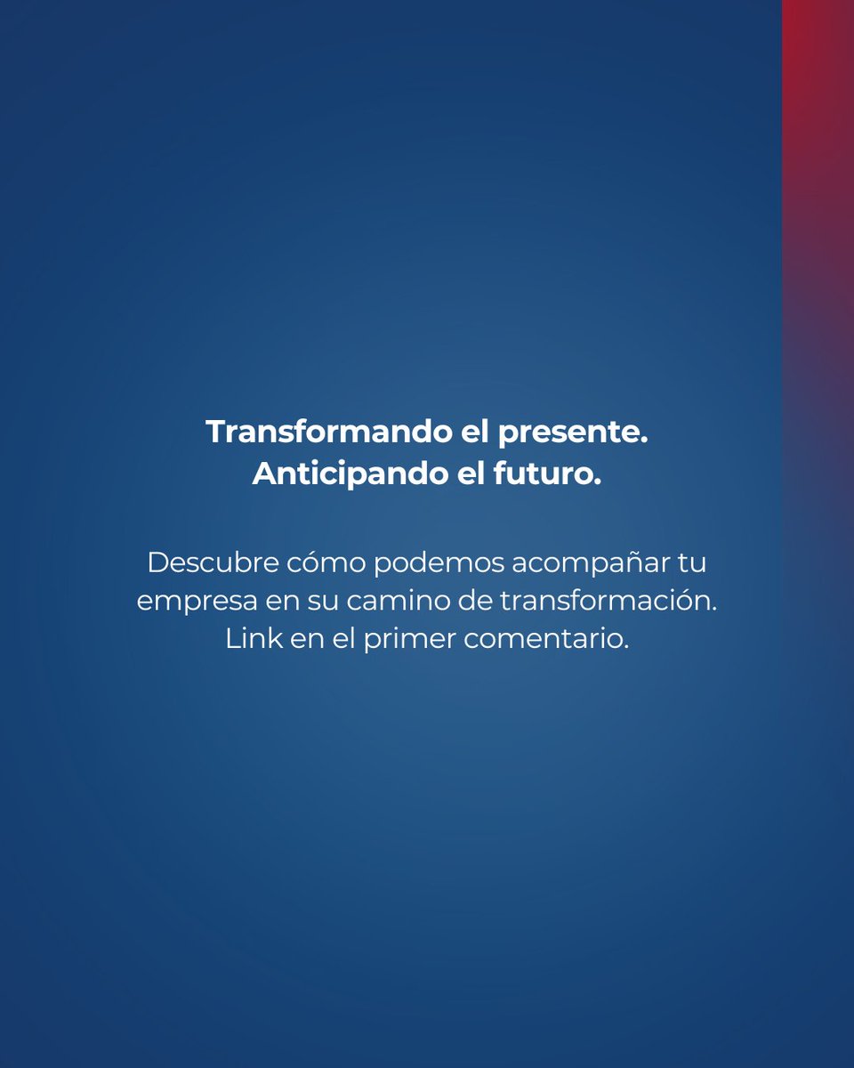 Impulsamos eficiencia e innovación en empresas que necesitan transformar su forma de operar.
Experiencia, método y resultados reales.