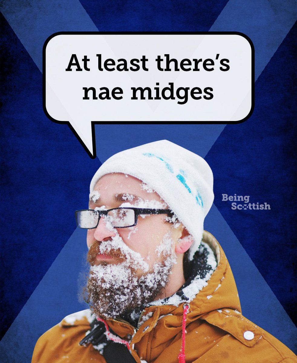 Look on the bright side when it's a wee bit chilly 🥶