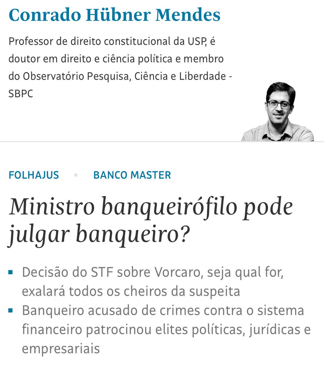 mauad_joao's tweet image. “Daniel Vorcaro é acusado de crimes contra o sistema financeiro. Teria praticado as mais desvairadas aventuras com dinheiro público e privado, fundos de previdência estatais, recursos de aposentados, falsificado títulos de crédito, negociado CDBs de contos de fadas.

Sob a…