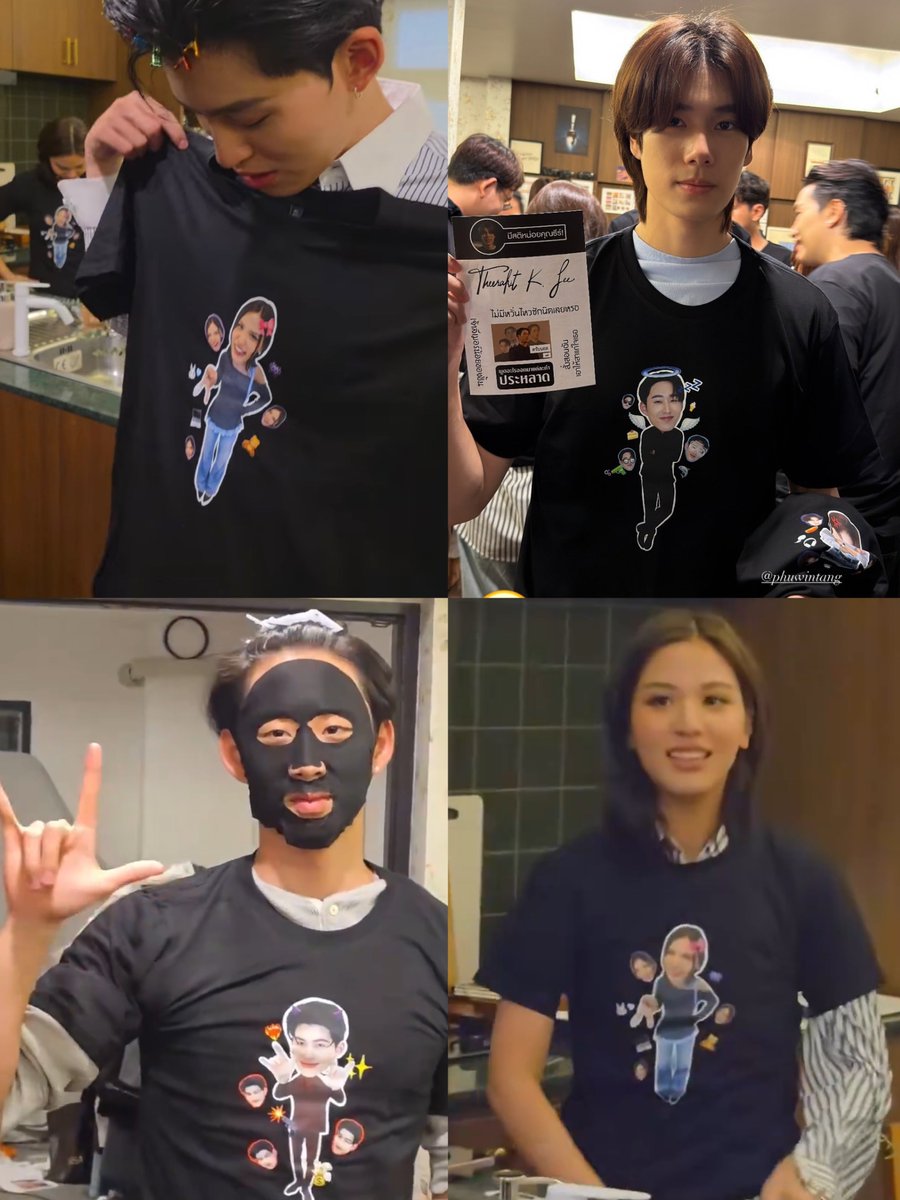 meilynnjang's tweet image. ปอนด์ ใส่ลายน้องพลับ
ภูวิน  ใส่ลายเลขาโมกข์
เอส ใส่ลายคุณธีร์
บอนนี่ ใส่ลายน้องพลับ

ส่วนลายน้องพีช คุณธีรไม่อนุญาตให้ใครหน้าไหนได้ใส่ความน่ารักของพีชทั้งนั้น เก็บไว้เอง🍑

#MeAndTheeSeriesQ33 #ปอนด์ภูวินทร์