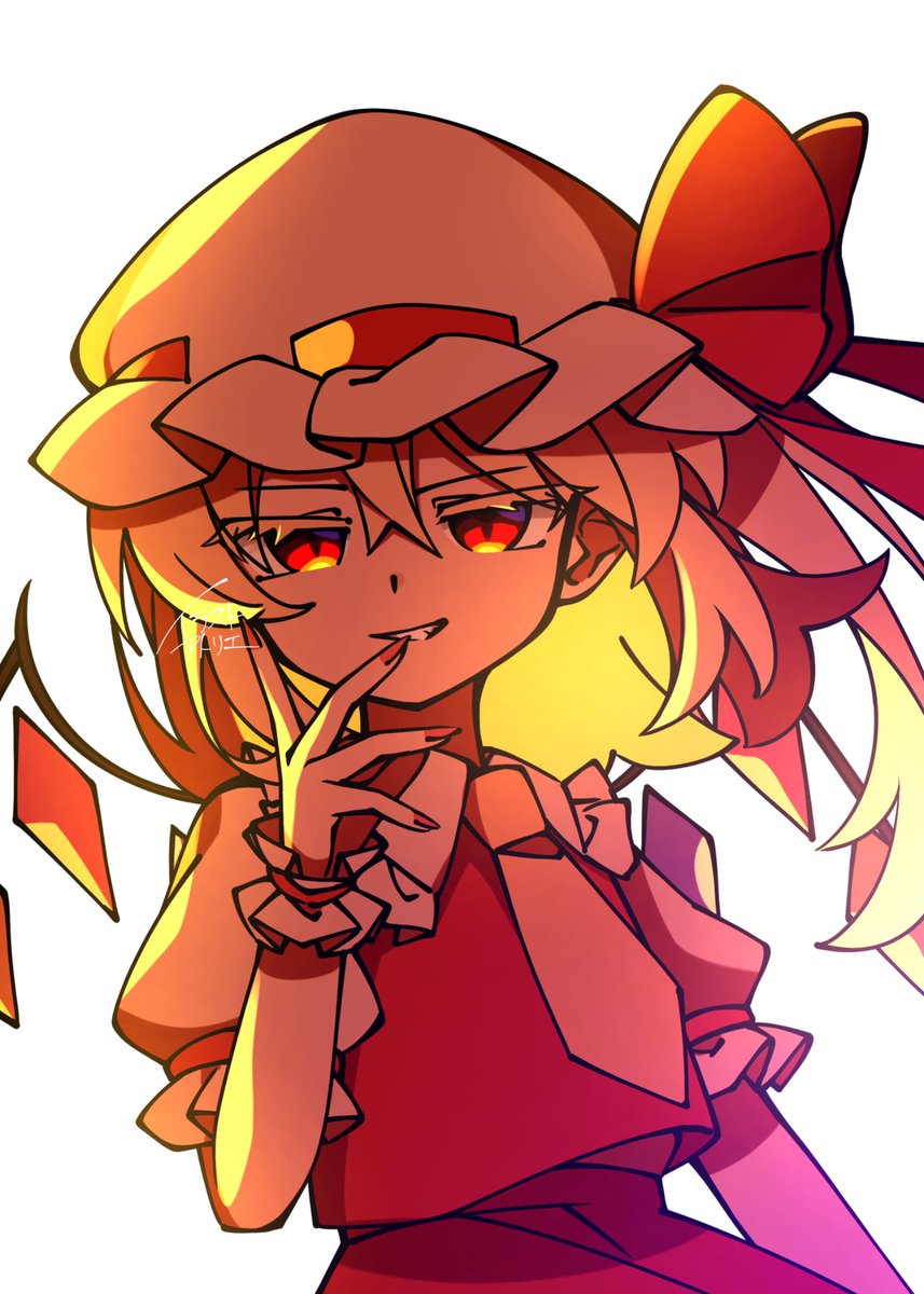 ワンドロ＋10分でフランを描きました！
毎日ワンドロ223日目です！
#ワンドロ #フランドール・スカレーレット