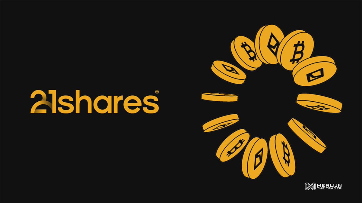 🇳🇴BULLISH MOVE IN THE NORDICS: 21Shares just listed SIX new crypto ETPs  on Nasdaq Stockholm: $AAVE, $ADA, $LINK, $DOT, Two index baskets: HODL &  HODLX. That brings their lineup to 16 products.
