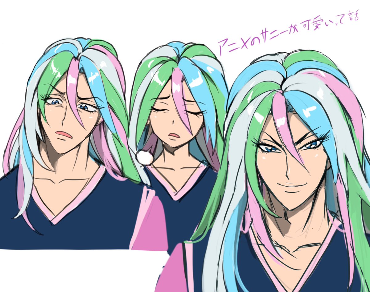 アニメのサニーさん、たまらんね…仕草とか挙動がかわいい
漫画とはまた違う魅力がありますねぇ