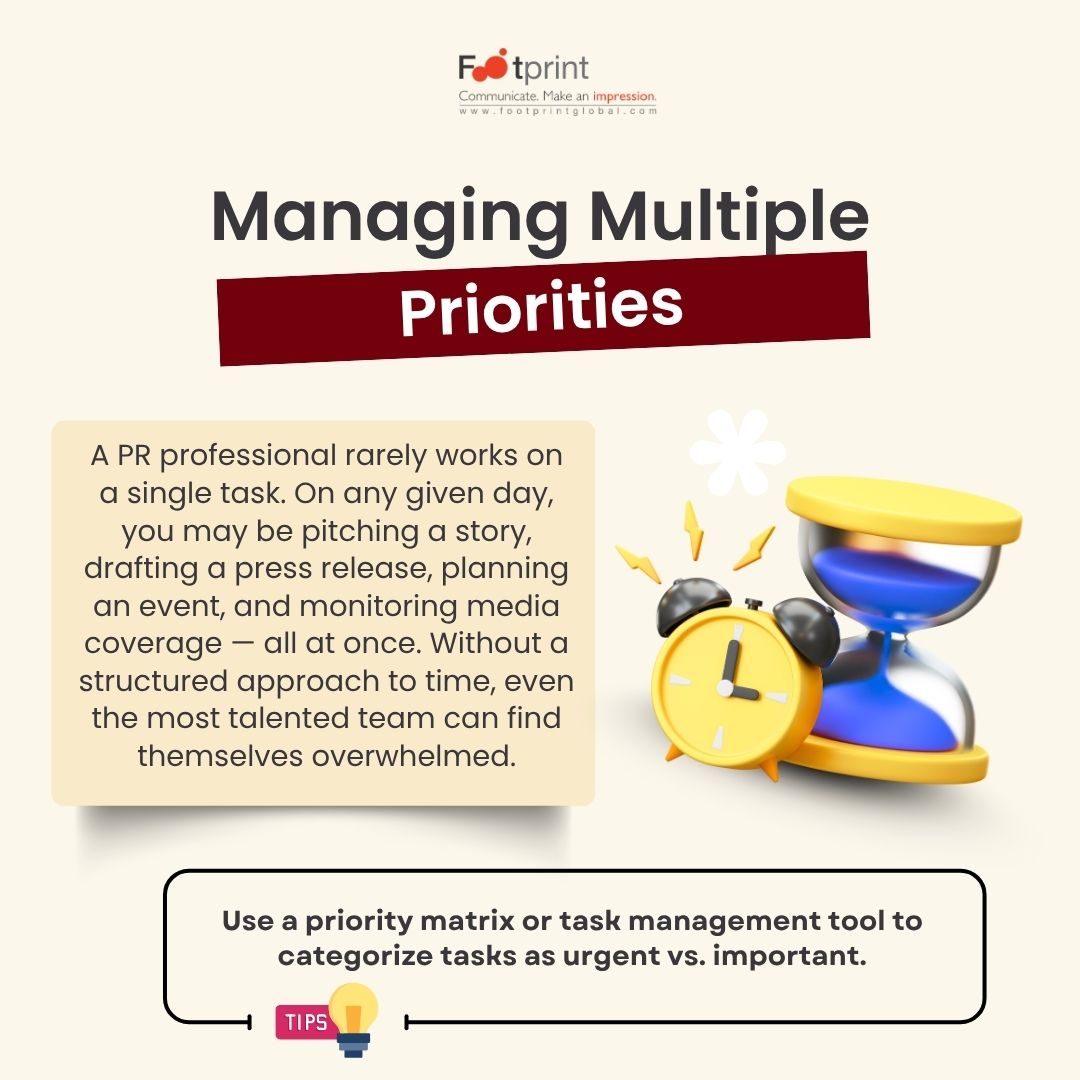 FGCTweets's tweet image. #PublicRelations #PRInsights #TimeManagement #PRLife #AgencyLife