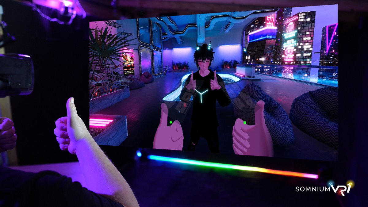 Built in hand tracking, incredible passthrough, insane visuals and with compatibility with SteamVR spatial menus, it's an absolute game changer!

This can all be yours, TODAY, link below.