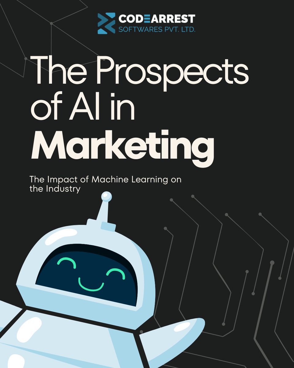 codearrest's tweet image. AI isn’t just the future of marketing — it’s shaping the now.
#CodeArrest #ClockSession #jobArrest #AIMarketing #MachineLearning #DigitalMarketingTrends #AIinBusiness #TechInnovation #PredictiveAnalytics #Personalization #FutureOfMarketing #VisualSearch #MarketingStrategy