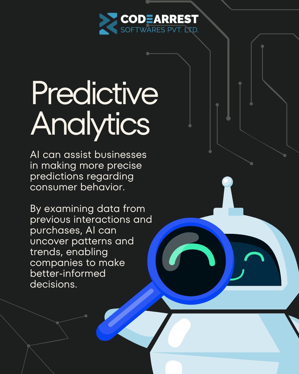 codearrest's tweet image. AI isn’t just the future of marketing — it’s shaping the now.
#CodeArrest #ClockSession #jobArrest #AIMarketing #MachineLearning #DigitalMarketingTrends #AIinBusiness #TechInnovation #PredictiveAnalytics #Personalization #FutureOfMarketing #VisualSearch #MarketingStrategy