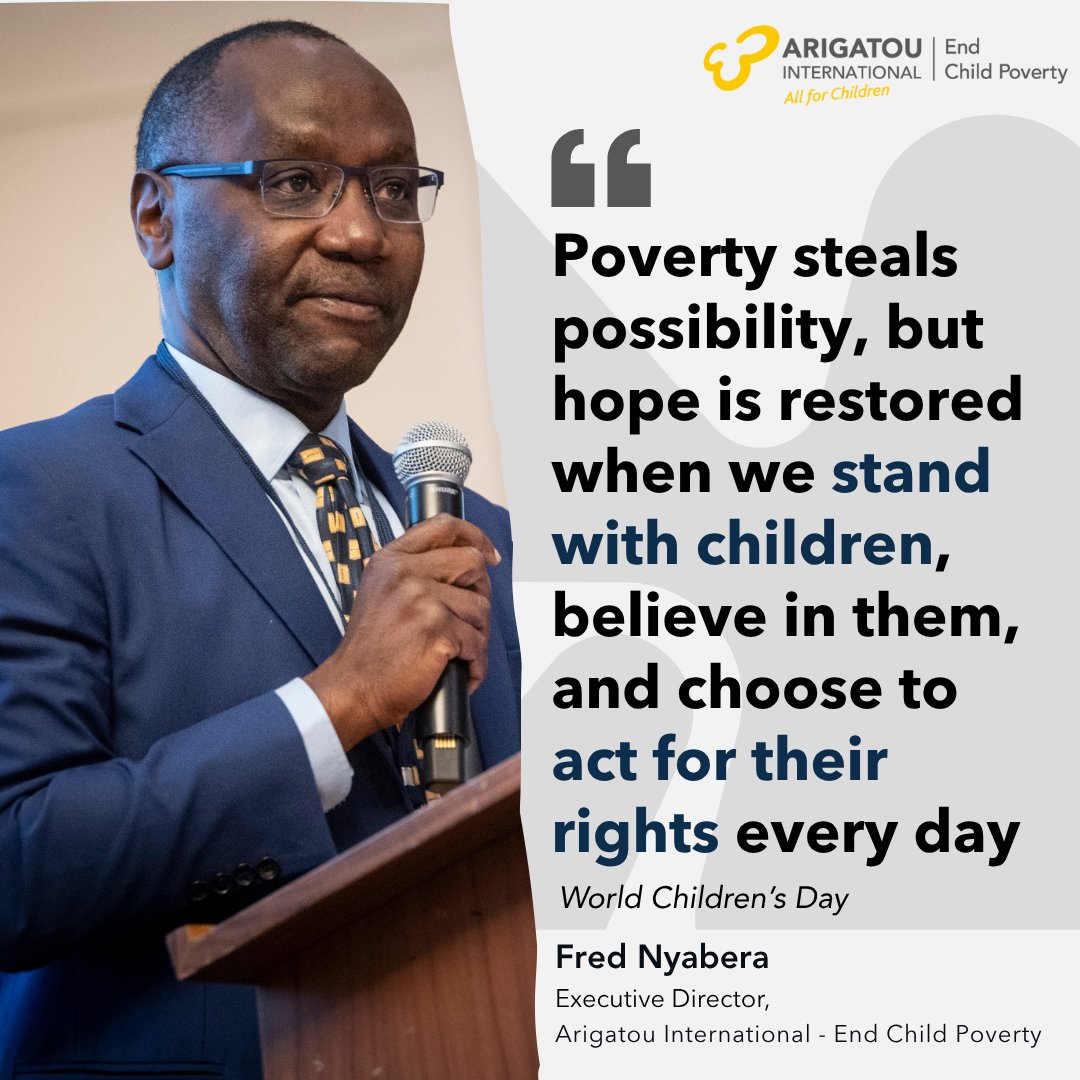 NyaberaFred's tweet photo. On this #WorldChildrensDay , we are reminded to stand up for children, listen to them and promote their rights always.

Happy Children's Day https://t.co/ej5OHZgau7