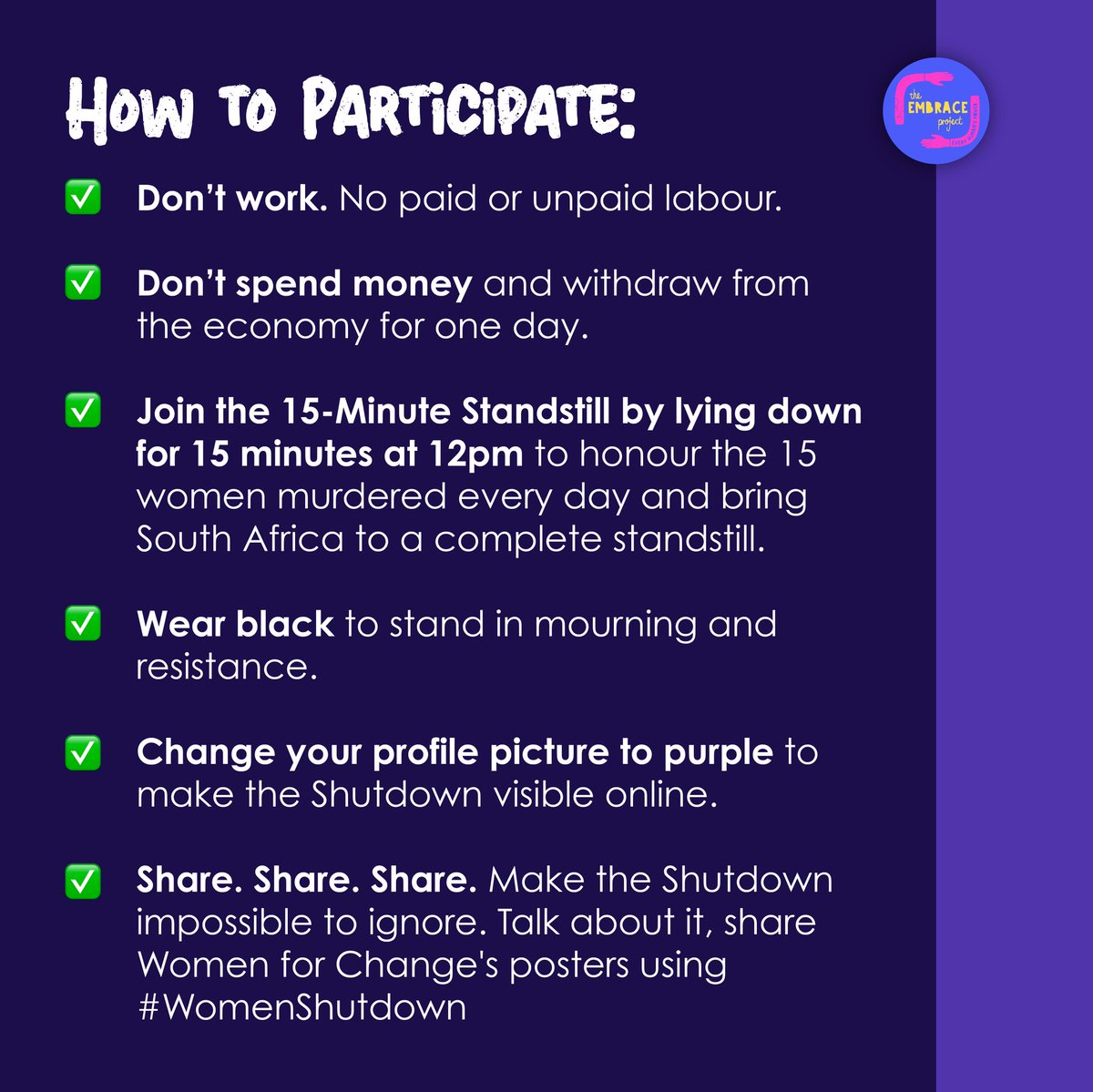The Embrace Project tweet media