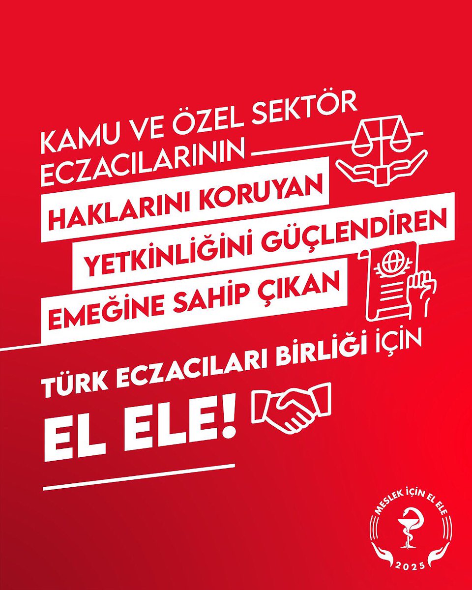 ist_eczaciodasi's tweet photo. #MeslekİçinElEle https://t.co/TTqL7GjvKo