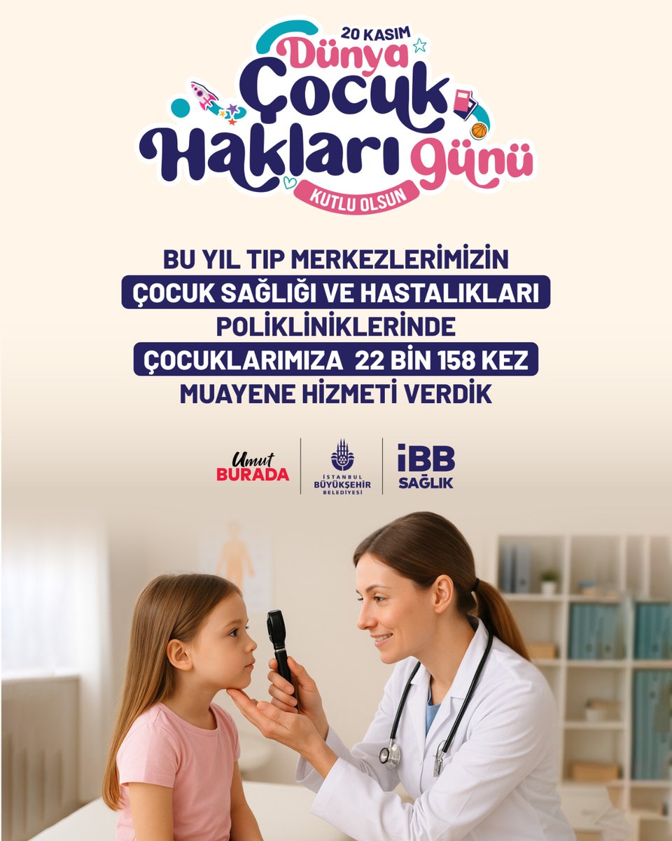 Sağlık ve eğitim… Her çocuğun eşit ve eksiksiz yararlanması gereken temel haklardır. Çocuklarımızın sağlıklı büyümesi ve nitelikli eğitime erişimi için çalışmaya devam ediyoruz.

Süt, kreş, oyun, park… her çocuğun hakkıdır. Tüm çocukların güvenle büyüdüğü bir şehir için