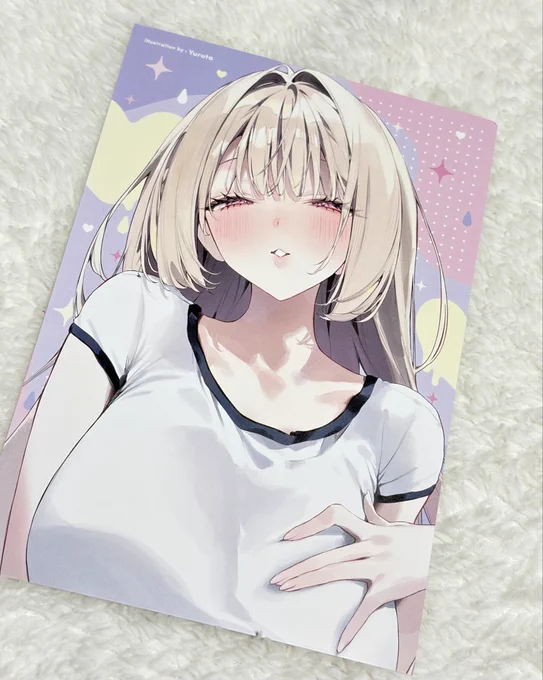 コミティアで配布するポストカードです! 今回イラスト本もグラフィックさんの6色RGB印刷なので色味綺麗です #COMITIA154