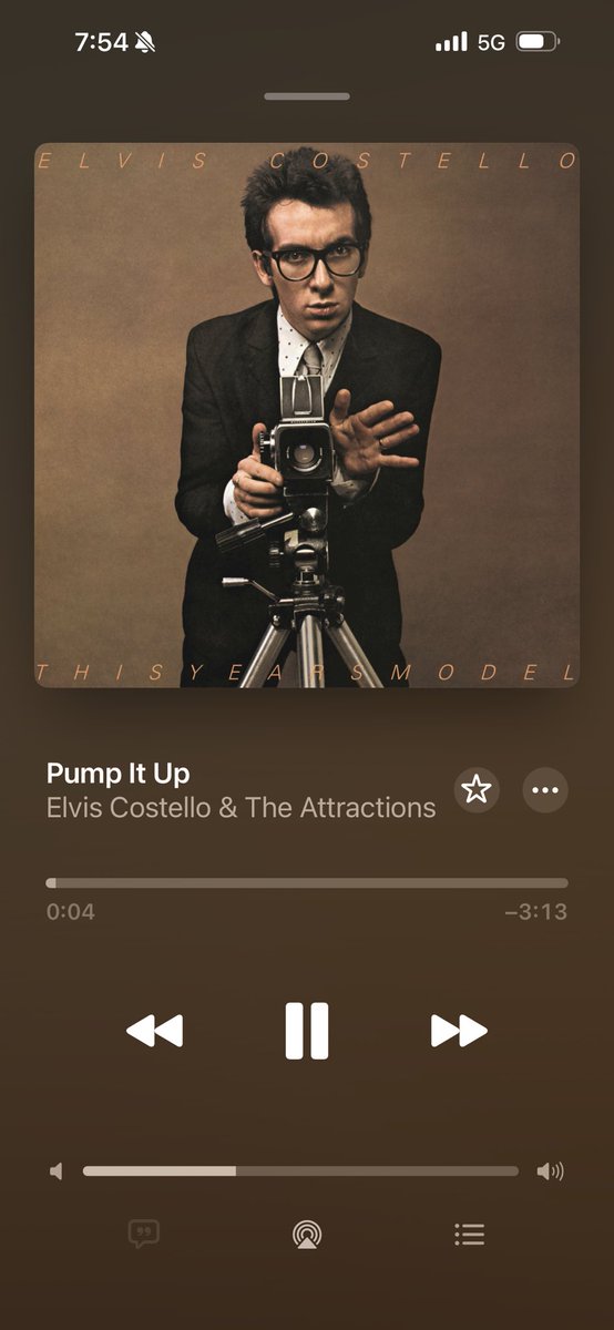 On with the countdown of my 100 favorite 70s songs. This countdown excludes all certified Yacht Rock.

38
Pump It Up 
Elvis Costello &amp; The Attractions
1978
