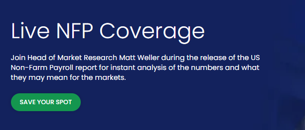 MWellerFX's tweet image. 👎BAD NEWS:  No morning video today.    
👍GOOD NEWS:  It&apos;s because I&apos;m hosting my Live #NFP Analysis webinar!    

REGISTER here for FREE: forex.com/en-us/trading-…