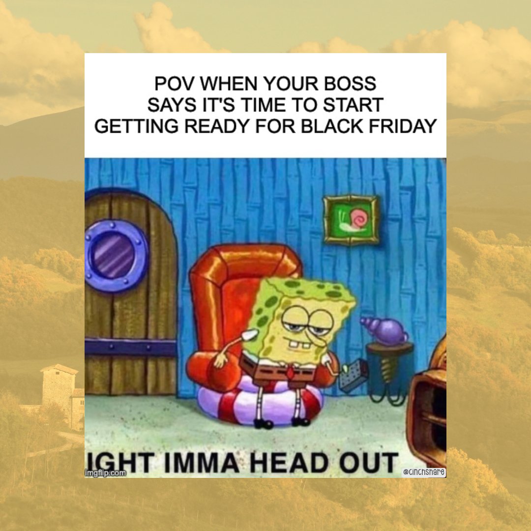 AmandaGonna's tweet image. Every small biz owner right now: 😅☕
POV: When your boss says it’s time to prep for Black Friday 👀
#BlackFridayPrep #SmallBiz #EntrepreneurHumor #TotallyGonnaNailIt #CaffeineAndChaos