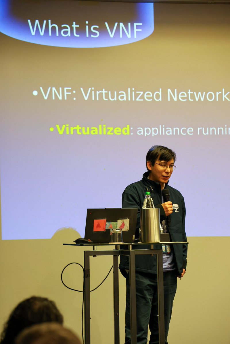 Wei talking in detail about VNF and all the related functionalities <a href="/CloudStack/">Apache CloudStack</a> support and their future 🚀

#CloudStackCollab