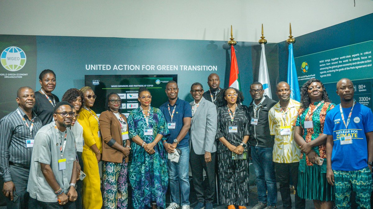 ossgclimate's tweet photo. History was made at COP30 Belém, Brazil! 🇧🇷
Osun State Government proudly premiered the groundbreaking documentary “FROM WASTE TO WHEELS & WATTS – Sub-National Innovation in Recycling, E-Mobility & Solar”
#COP30 #COP30Brazil #osunstate https://t.co/z1JhgIoy8S