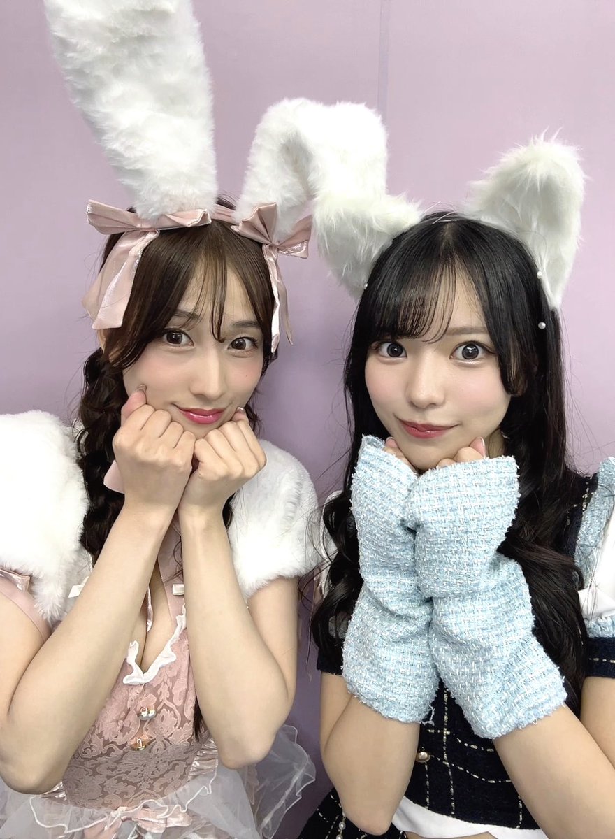 korokorococoroo's tweet image. 船プレありがとうございました️🌼*･

今日は寧々ちゃんとお隣同士でたまたま耳も似てて嬉しかった🐰🐱🎀

平日で忙しい時期なのにみんな本当にありがとう🥲✨
夜冷え込むから身体あったかくして過ごしてね！！