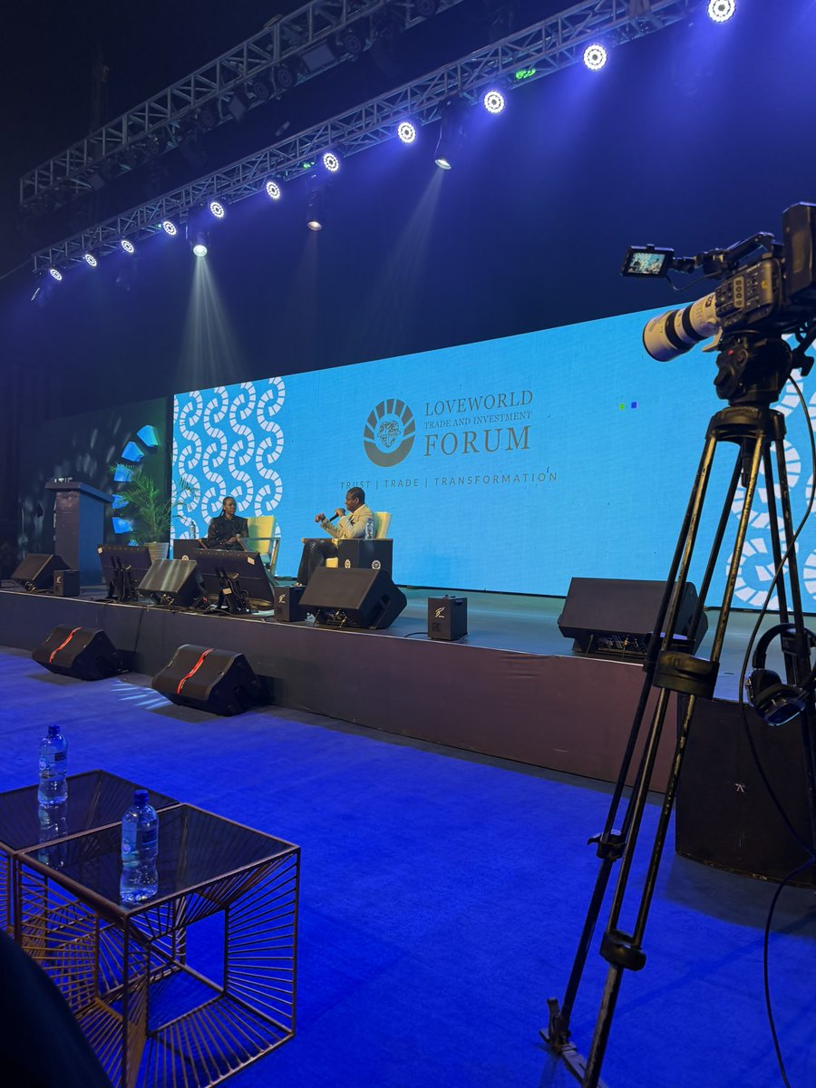 Just arrived the Love World Trade &amp; Investment Forum. My panel session is after this. Who else is here though? I’d love to say hi