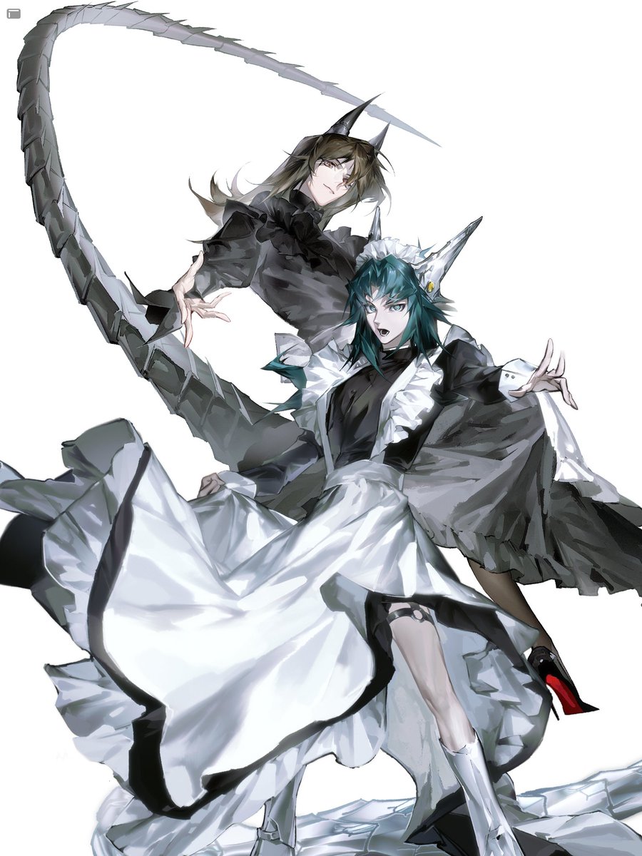 Mnshan3976391's tweet image. 炒一份龙女仆立牌✌