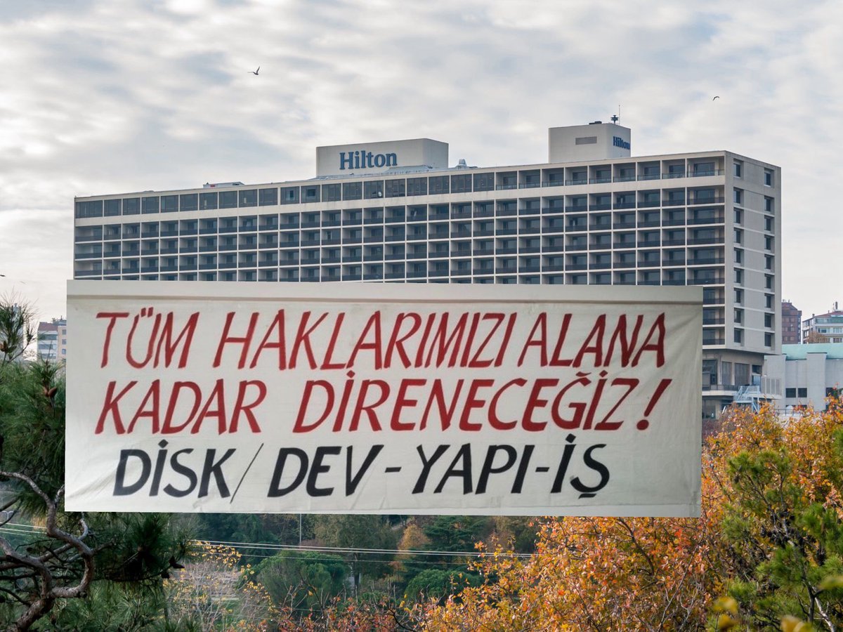 devyapi_is's tweet image. TÜM HAKLARIMIZI ALANA KADAR DİRENECEĞİZ!

Hilton İstanbul Bosphorus Otel tadilat şantiyesinde Berko İnşaat bünyesinde çalışırken haklı fesih yaparak işten ayrılan üyemizin hakları gasp edilmek isteniyor.  İZİN VERMEYECEĞİZ.

Firma yetkilileri ile yapılan görüşmelerden sonuç…