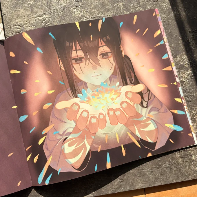 印刷されると絵の良さが500%になる◎