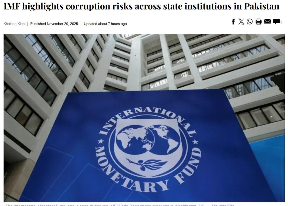 WatanbeDaichi's tweet image. #IMF has basically confirmed what everyone whispers: Pakistan doesn’t have an economic problem; it has capture problem
SOEs get sweet deals, budgets shift in dark, taxes are weaponised, and #SIFC runs billion-dollar decisions with military-bureaucratic immunity. 1/2
@Asad_Ashah