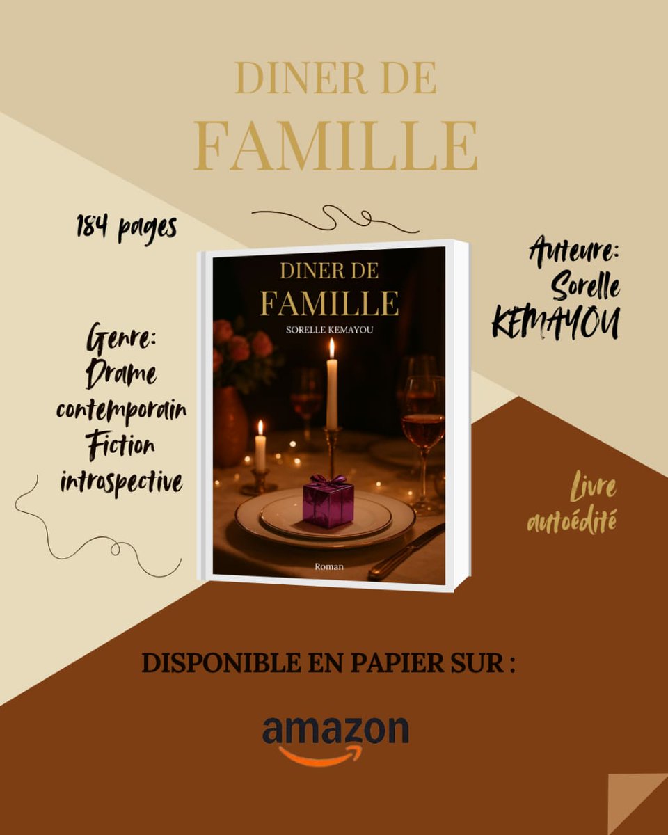 Je suis une jeune écrivaine indépendante qui croit en sa plume. ✍🏽💛

Si vous pouvez faire un petit geste :  like, RT, commentaire ou achat, ça m’aiderait énormément à gagner en visibilité.

Mes futurs lecteurs sont peut-être dans votre TL. 🙏🏽✨

Liens en bas. 👇🏽