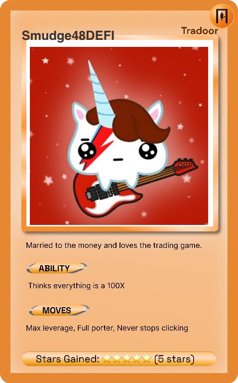 5 Star Trader.

You heard it here first folks.

Follow me for tips through the down turn.

WAGMI.