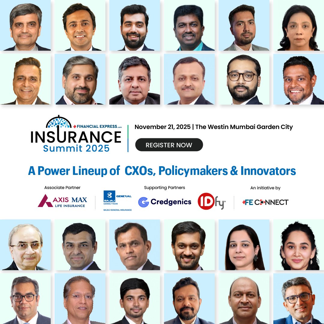 On November 21 at The Westin Mumbai Garden City, the industry’s most influential minds will converge to decode emerging risks, digital disruption, customer-first models, and the future of India’s insurance ecosystem.

Register Now: shorturl.at/ShC5w
 #FEInsuranceSummit2025