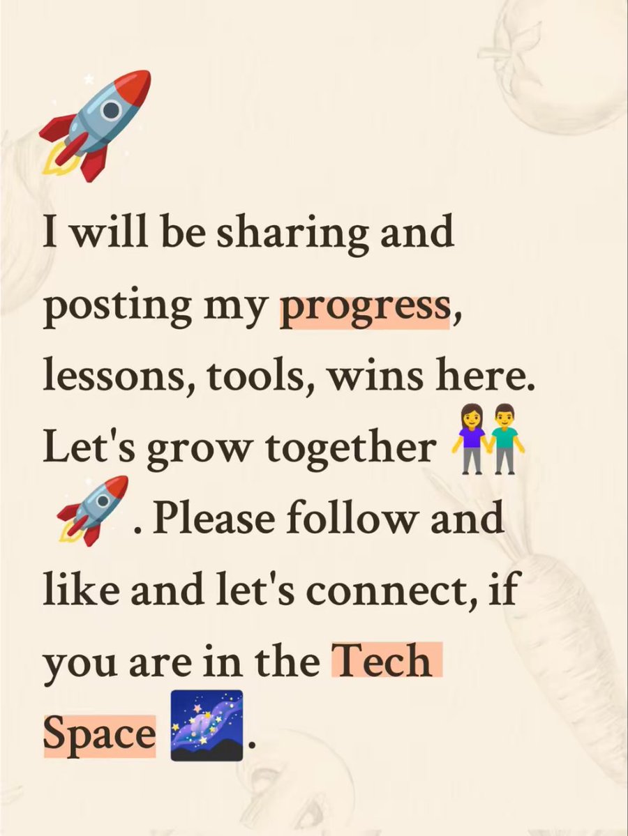 Efe_Bext's tweet image. Starting my tech journey✈️ to become a Fullstack developer. Let&apos;s see what God have for us
#tech #CodingJourney #fullstackwebdevelopment #viralvideo