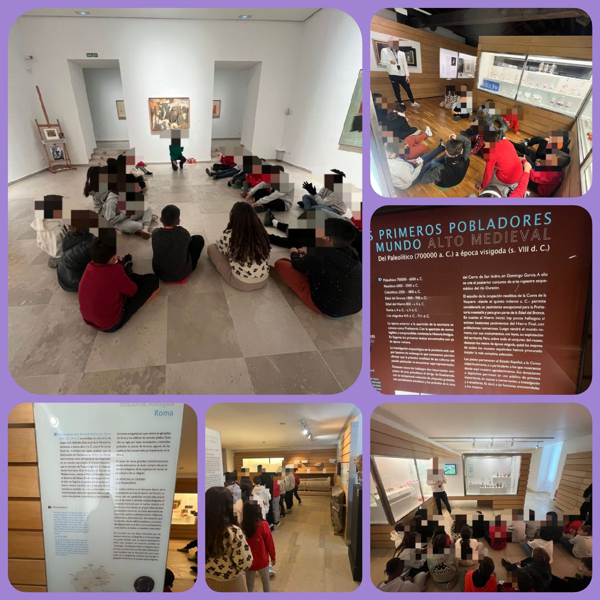 📚 Hoy los alumnos de 5º y 6º del CRA visitaron el Museo Provincial y el Museo Esteban Vicente en Segovia, dentro del proyecto Crononautas en Acción en el CRIE de Fuentepelayo.
¡Aprendizaje, historia y convivencia! 🙌
 #CrononautasEnAcción #CRIEFuentepelayo #EducaciónConMagia